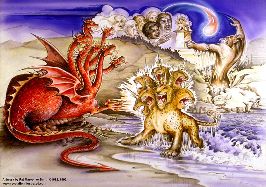 25. Beasts Rising Out Of The Sea And Earth